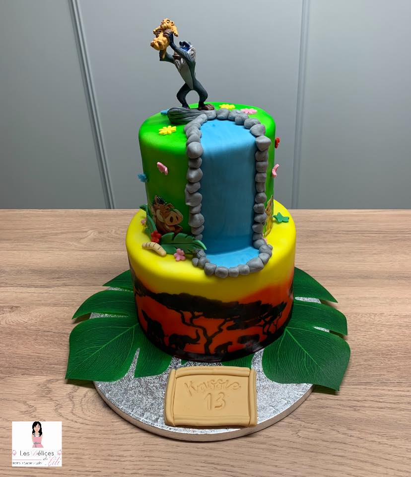 Cake design Le Roi Lion